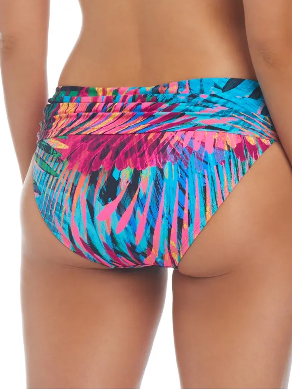 Bleu Rod Beattie sarongTropical Multicolor hipster Bikini Bottom 6 - Picture 11 of 11